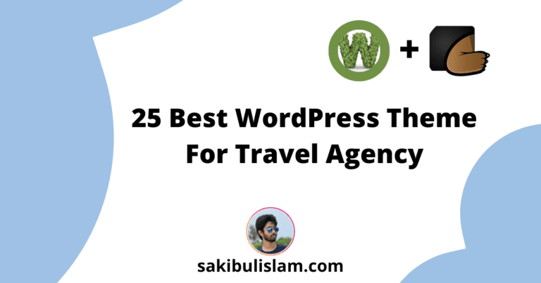 Best WordPress Theme For Travel Agency